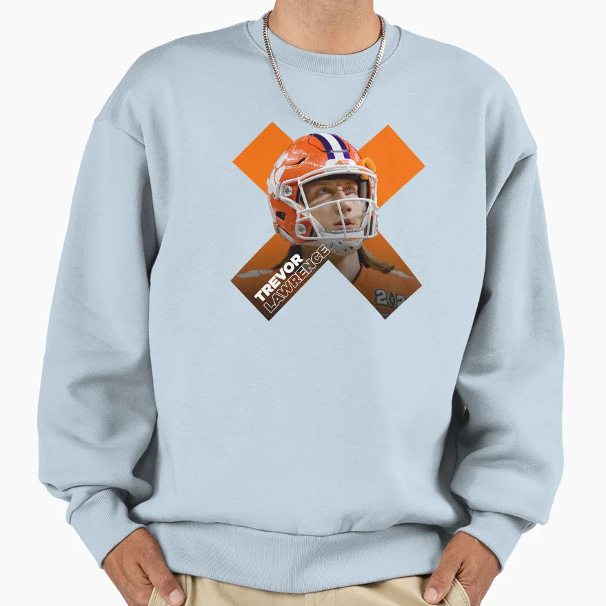 Trevor Lawrence Sweatshirt - Minimalist Print Men Women