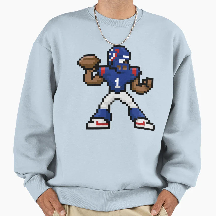 Megaman X Houston Sweatshirt - Streetwear Style for Adults