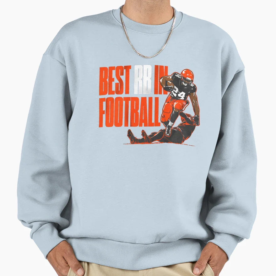 Nick Chubb Best Rb Football Sweatshirt - Custom Art Print Men Women