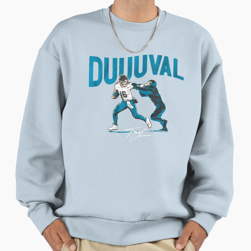 Trevor Lawrence Duuuval Sweatshirt - Unique Graphic Men Women