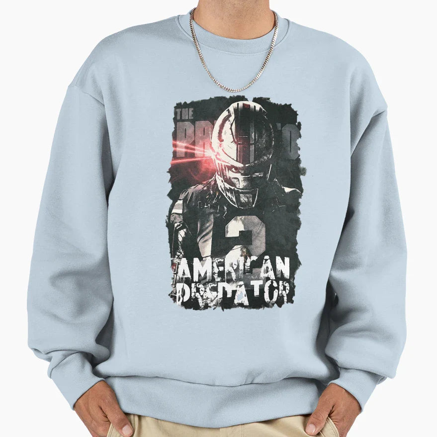 American Football Beast Sweatshirt - Custom Art Print Men Women