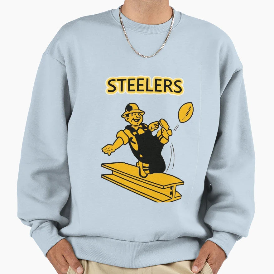 Steelers Pittsburgh Steelers Sweatshirt - Fun Novelty Design for Adults