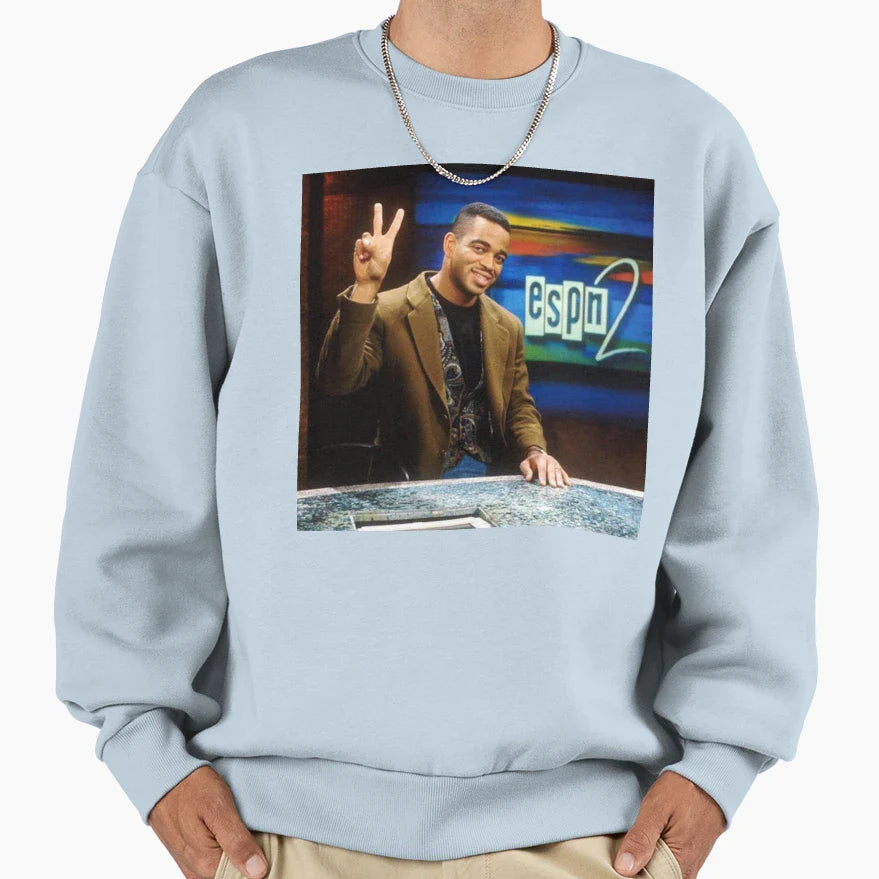 Stuart Scott Dueces Sweatshirt - Streetwear Style Unisex