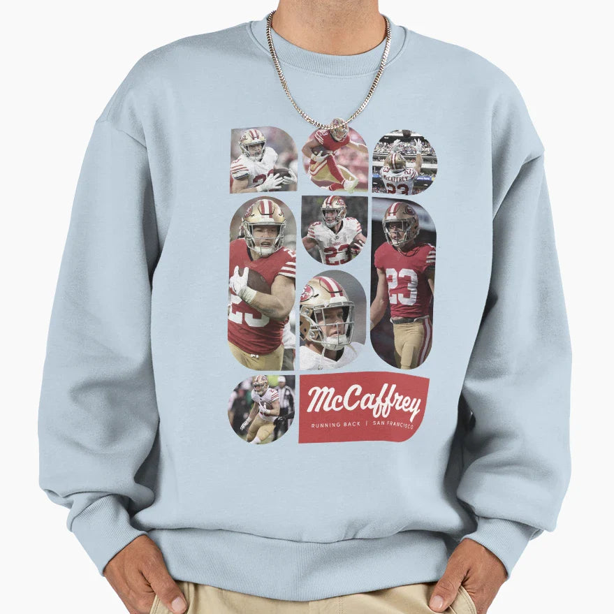 Mccaffrey Sweatshirt - Streetwear Style Unisex