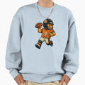 Block Burrow Sweatshirt - Unique Graphic Unisex