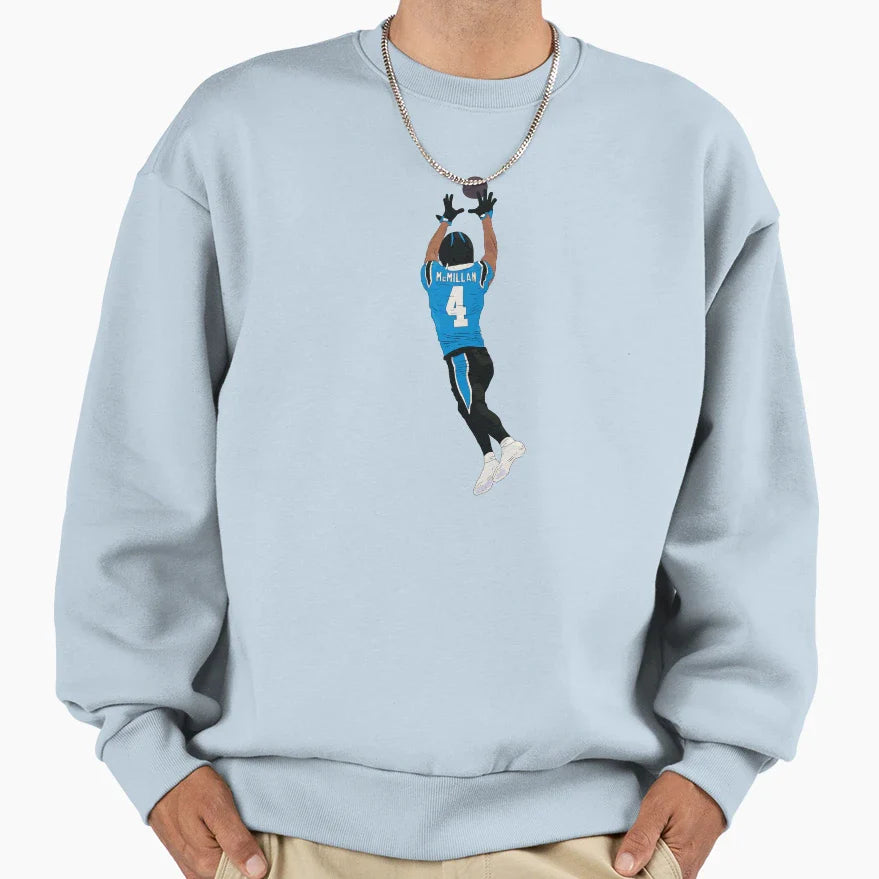 Tetairoa Mcmillan Celebrating Sweatshirt - Fun Novelty Design Men Women