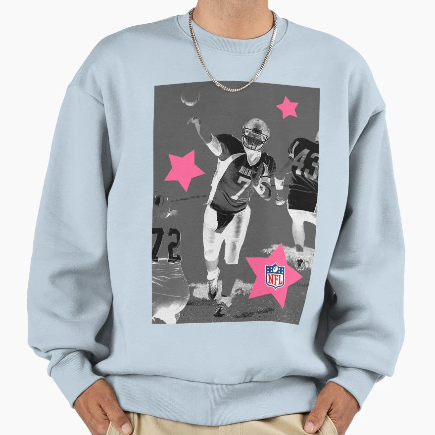 American Football Rugby Players Sweatshirt - Streetwear Style Men Women