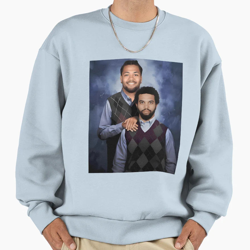 CW Rome Odunze Football Sweatshirt - Fun Novelty Design Men Women