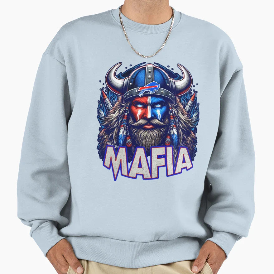 Bills Mafia Unstoppable Fan Force Sweatshirt - Graphic Print Unisex