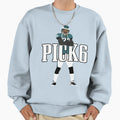 Rugby Player Pi Ck 6 Sweatshirt - Trendy Graphic Men Women