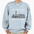 AR Jets Welcome To New York Sweatshirt - Minimalist Print for Adults