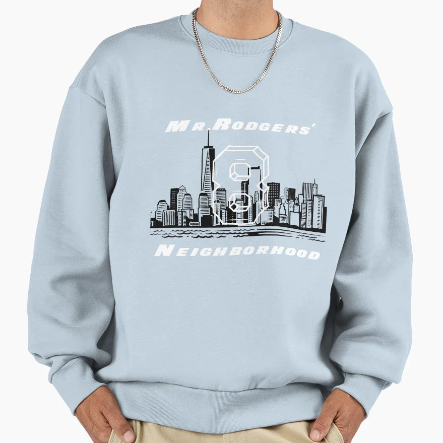 AR Jets Welcome To New York Sweatshirt - Minimalist Print for Adults