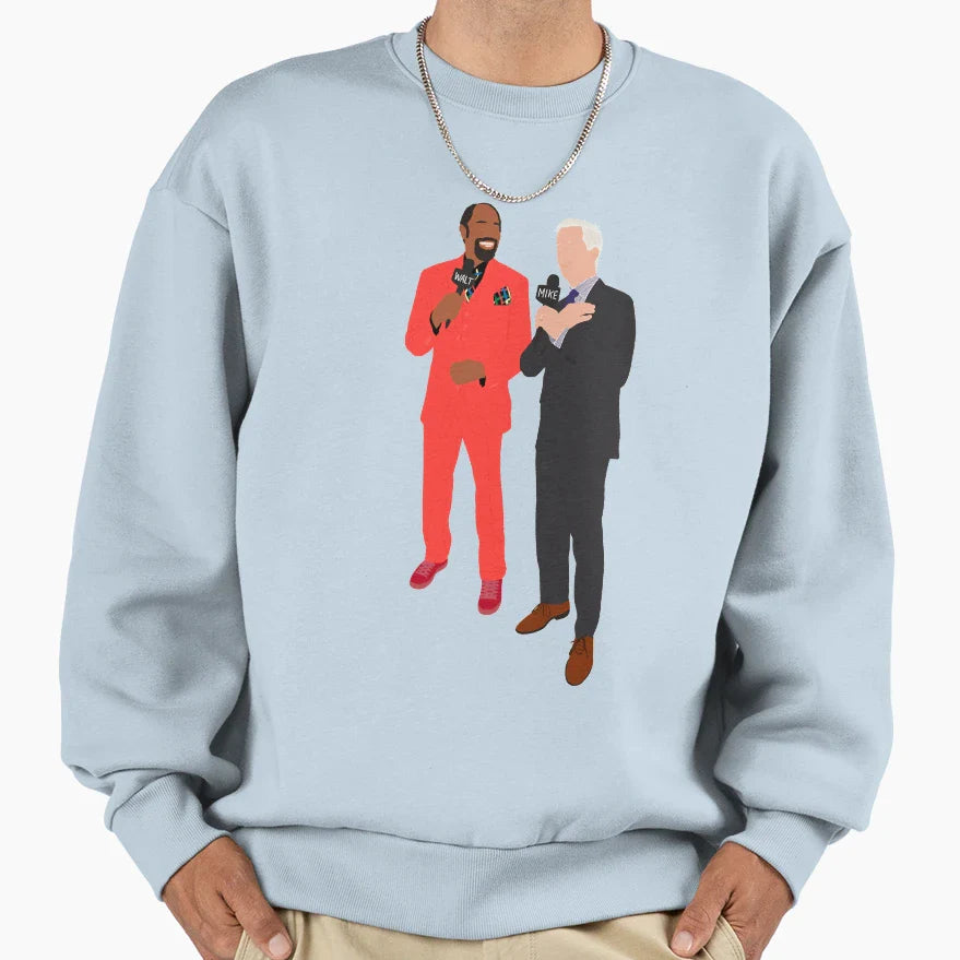 Mike And Clyde T-Shirt - Minimalist Print Men Women