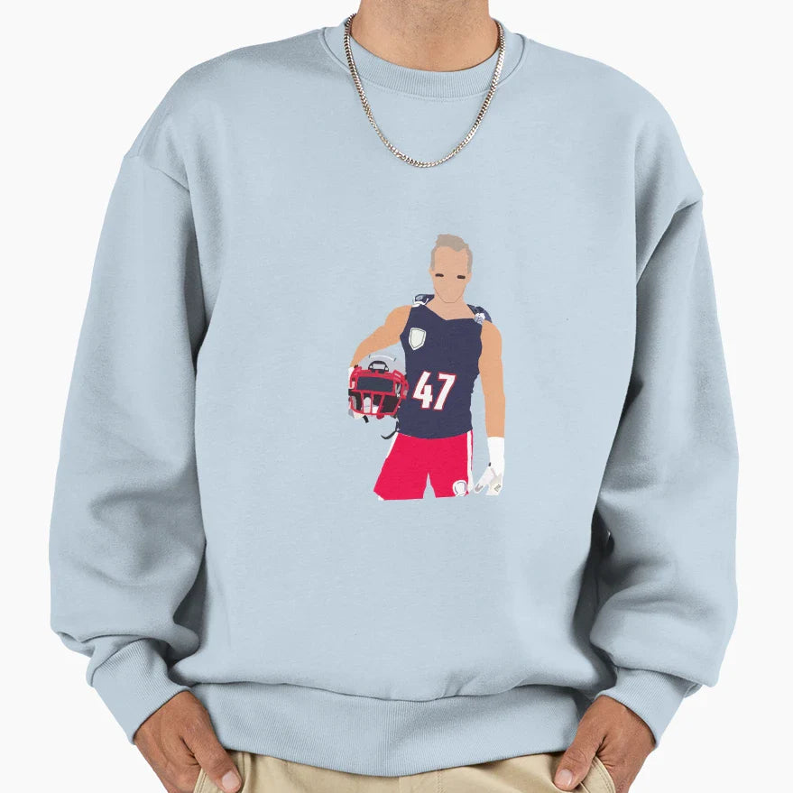 Jj All American Sweatshirt - Unique Graphic Unisex