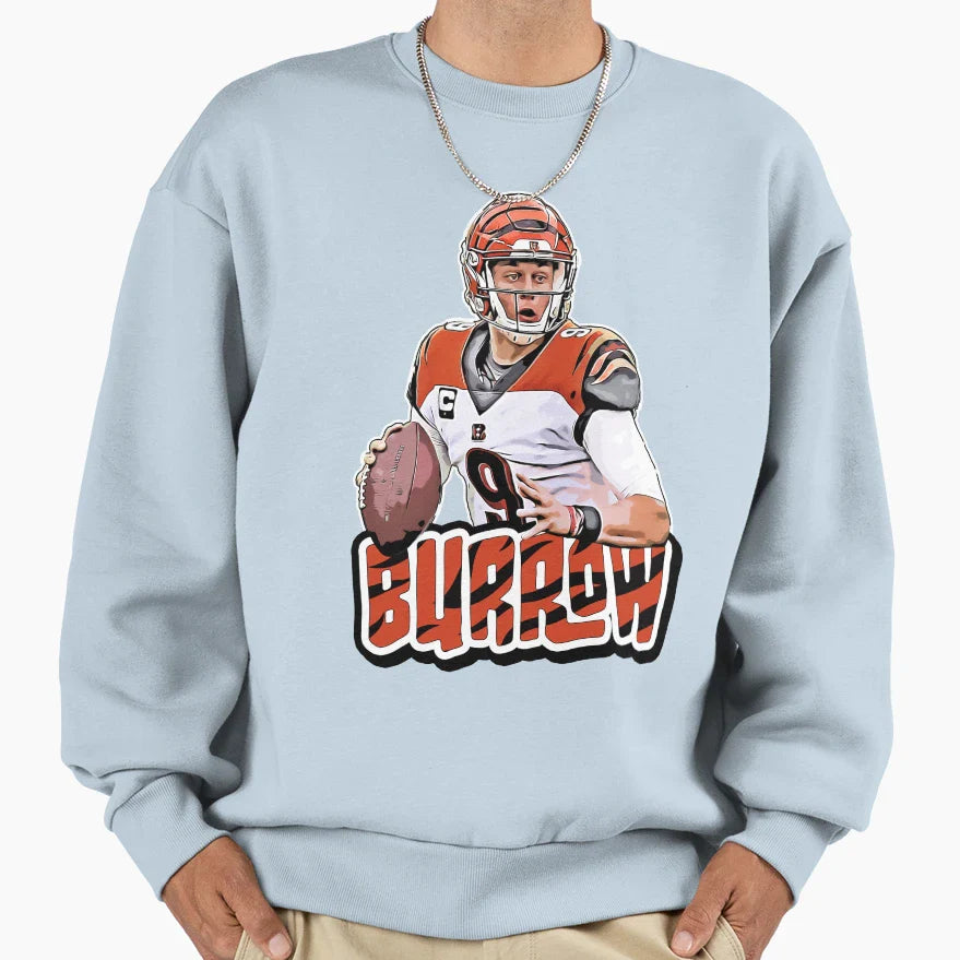 Burrow Sweatshirt - Aesthetic Graphic Men Women
