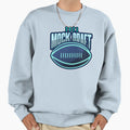 Mock Draft 2021 Fantasy Football Sweatshirt - Minimalist Print for Adults