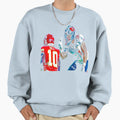 Antoine Winfield Jr Peace Out Art Sweatshirt - Custom Art Print Unisex