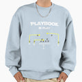 Football Playbook Play Sweatshirt - Streetwear Style for Adults