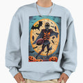 Scarecrows Player Halloween Touchdown Sweatshirt - Custom Art Print Unisex