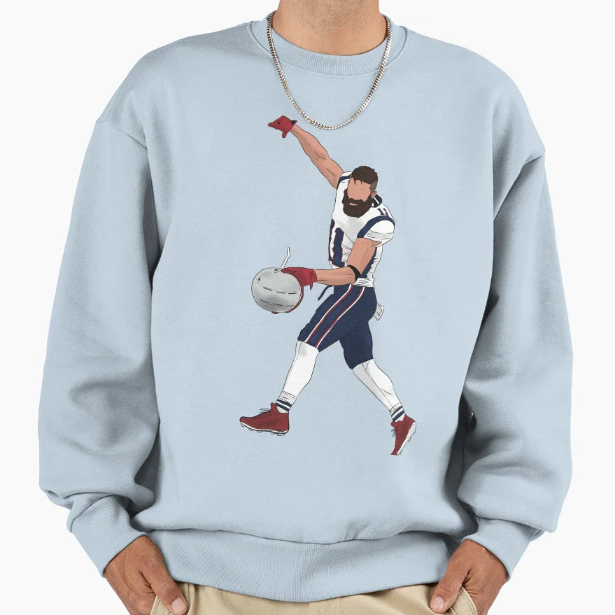Fist Pump Sweatshirt - Graphic Print for Adults