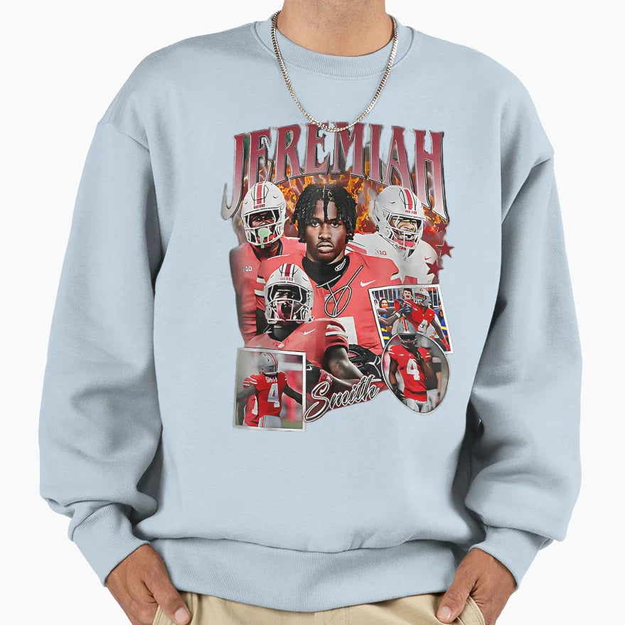 Jeremiah 90S Sweatshirt - Minimalist Print for Adults