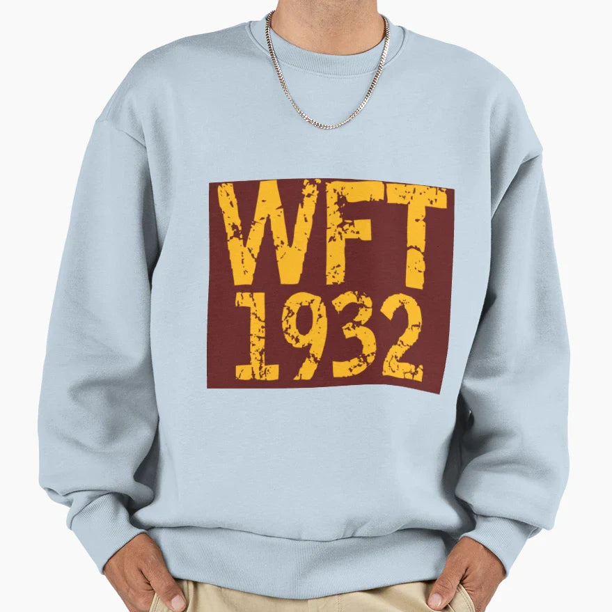 Washington Football Team Sweatshirt - Fun Novelty Design for Adults