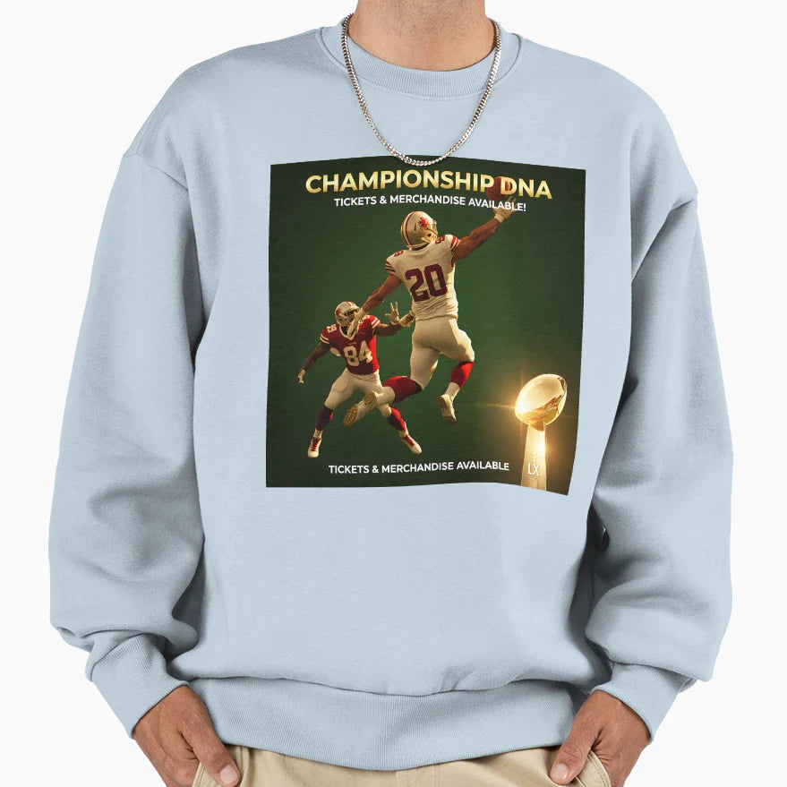 Championship Dna Sweatshirt - Novelty Apparel for Adults