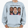 Maye I Digg Yo Boutte Sweatshirt - Fun Novelty Design Unisex