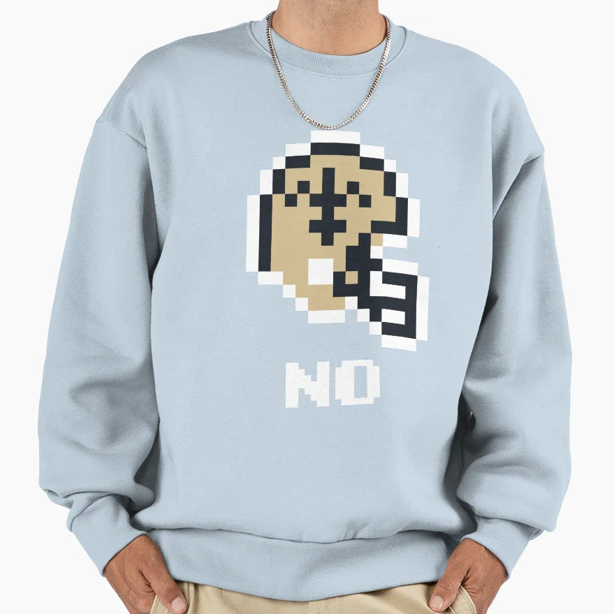 New Orleans Saints Tecmo Super Bowl Sweatshirt - Custom Art Print Unisex