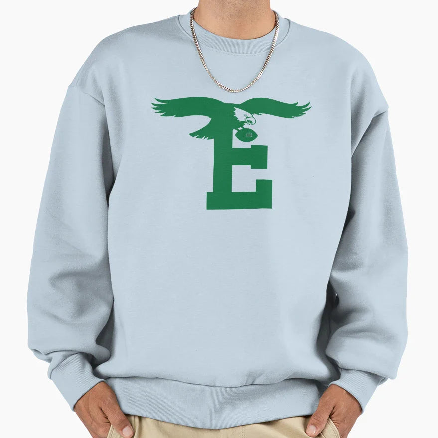 Philadelphia Eagle E Sweatshirt - Novelty Apparel Unisex