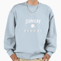 Sunday Funday Football Sweatshirt - Fun Novelty Design for Adults