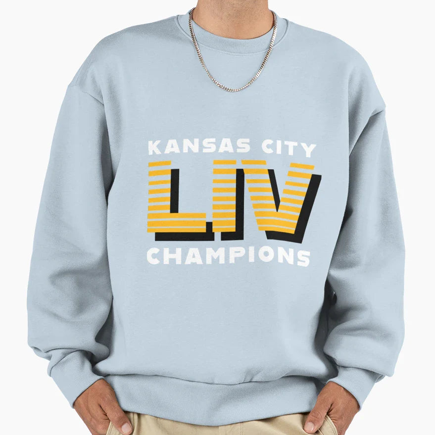 Champions Liv De Sweatshirt - Fun Novelty Design Unisex