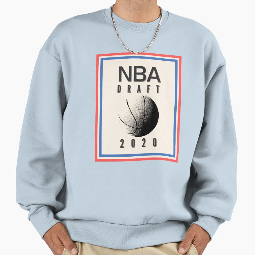Nba Draft 2020 Sweatshirt - Custom Art Print Unisex