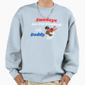 Sundays Are Football Daddy Sweatshirt - Fun Novelty Design Men Women