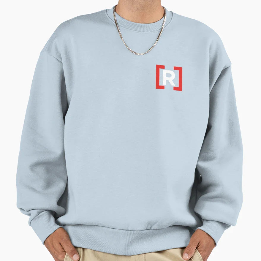 Residente Sweatshirt - Minimalist Print for Adults