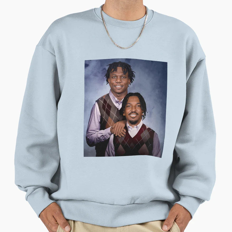 Bill Croskey Merritt JD Football Sweatshirt - Fun Novelty Design Men Women