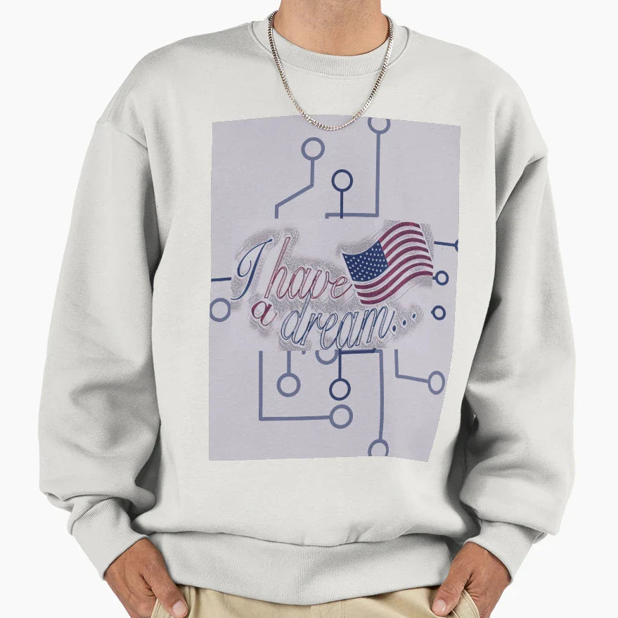 Dreams Connect Us Sweatshirt - Custom Art Print Unisex