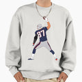 Spiked Sweatshirt - Aesthetic Graphic for Adults