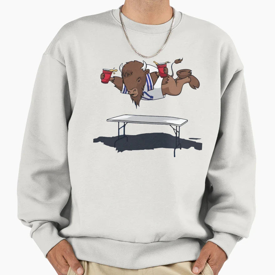 Hit Table 01 Sweatshirt - Aesthetic Graphic Unisex
