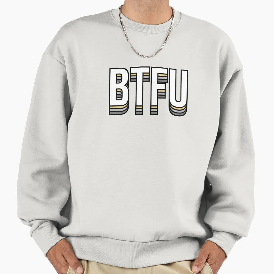 Btfu Purdue University Sweatshirt - Minimalist Print for Adults
