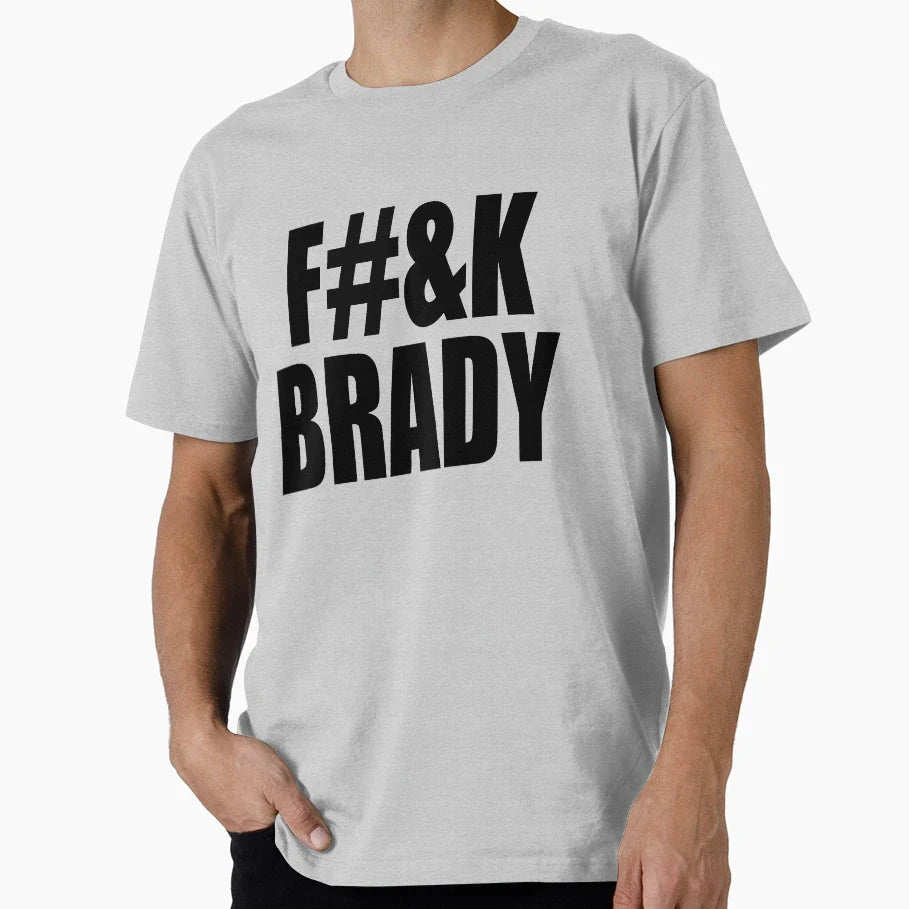 F K Brady Censored T-Shirt - Streetwear Style Unisex