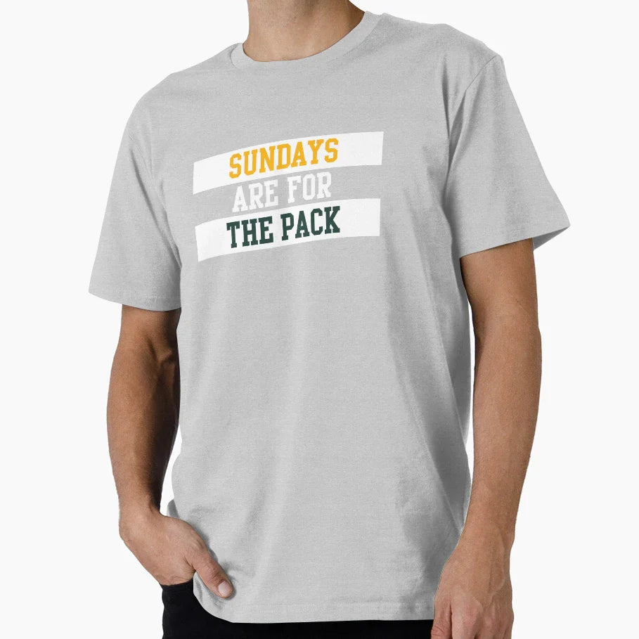 Sundays Are Pack T-Shirt - Streetwear Style Unisex