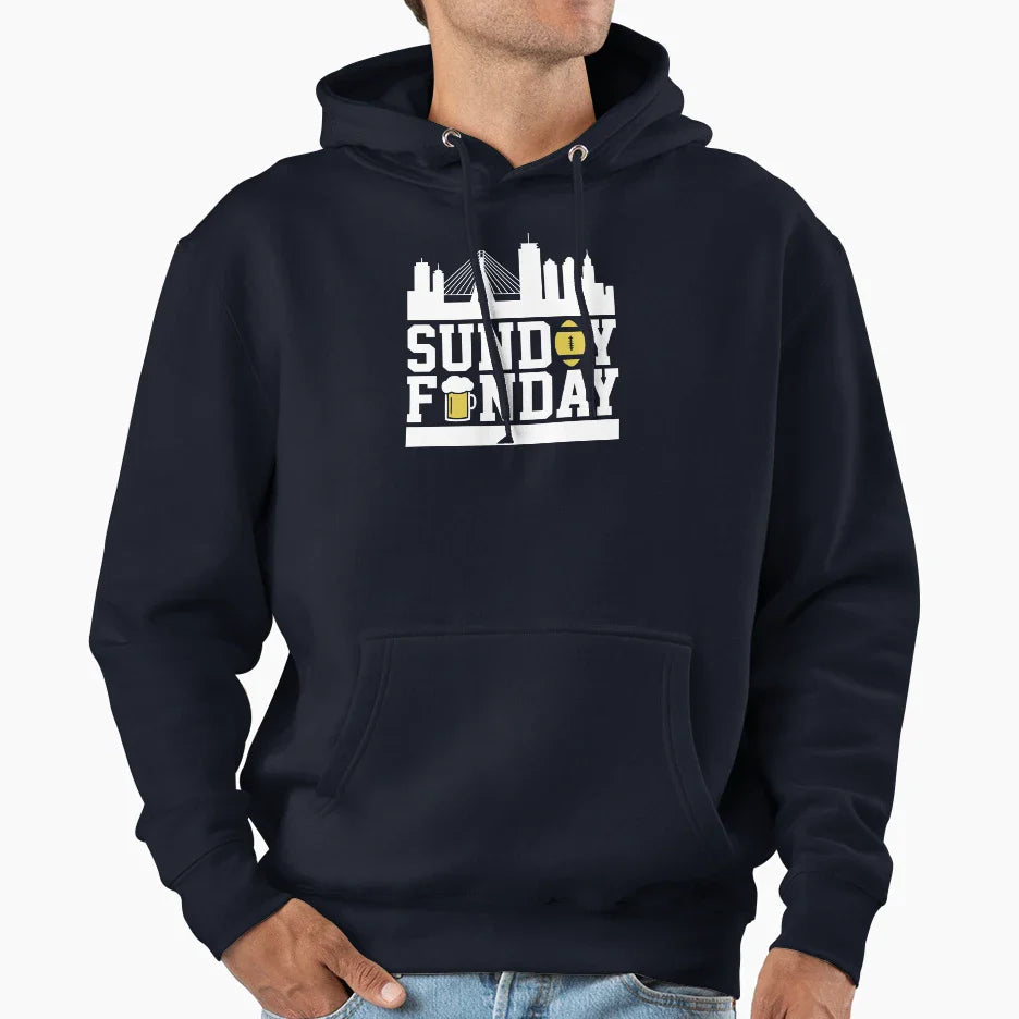 Sunday Funday Football Hoodie - Casual Everyday Wear Men Women