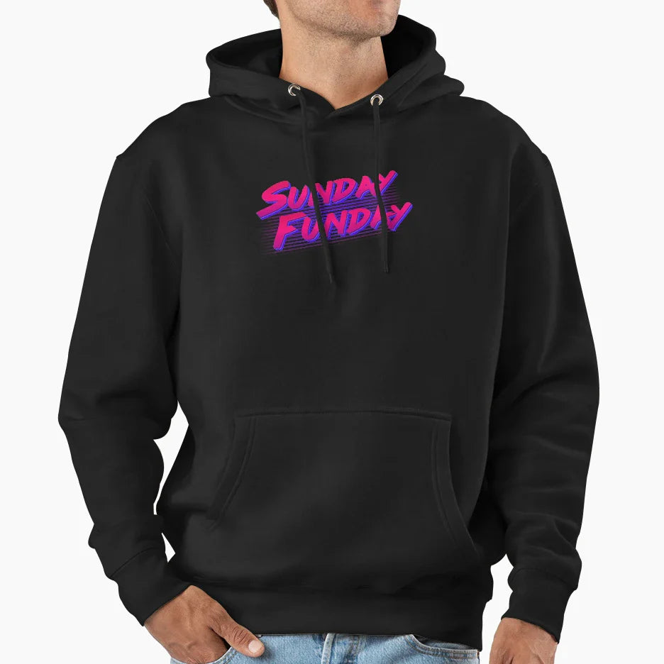 Sunday Funday Hoodie - Trendy Graphic for Adults