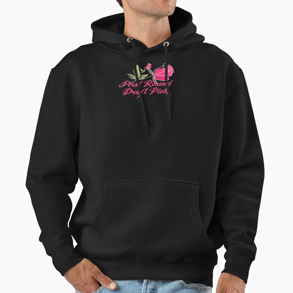 Womens First Round Draft Pick Hoodie - Graphic Print Men Women