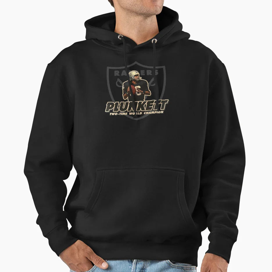 Raider Legend Jim Plunkett Hoodie - Novelty Apparel Men Women