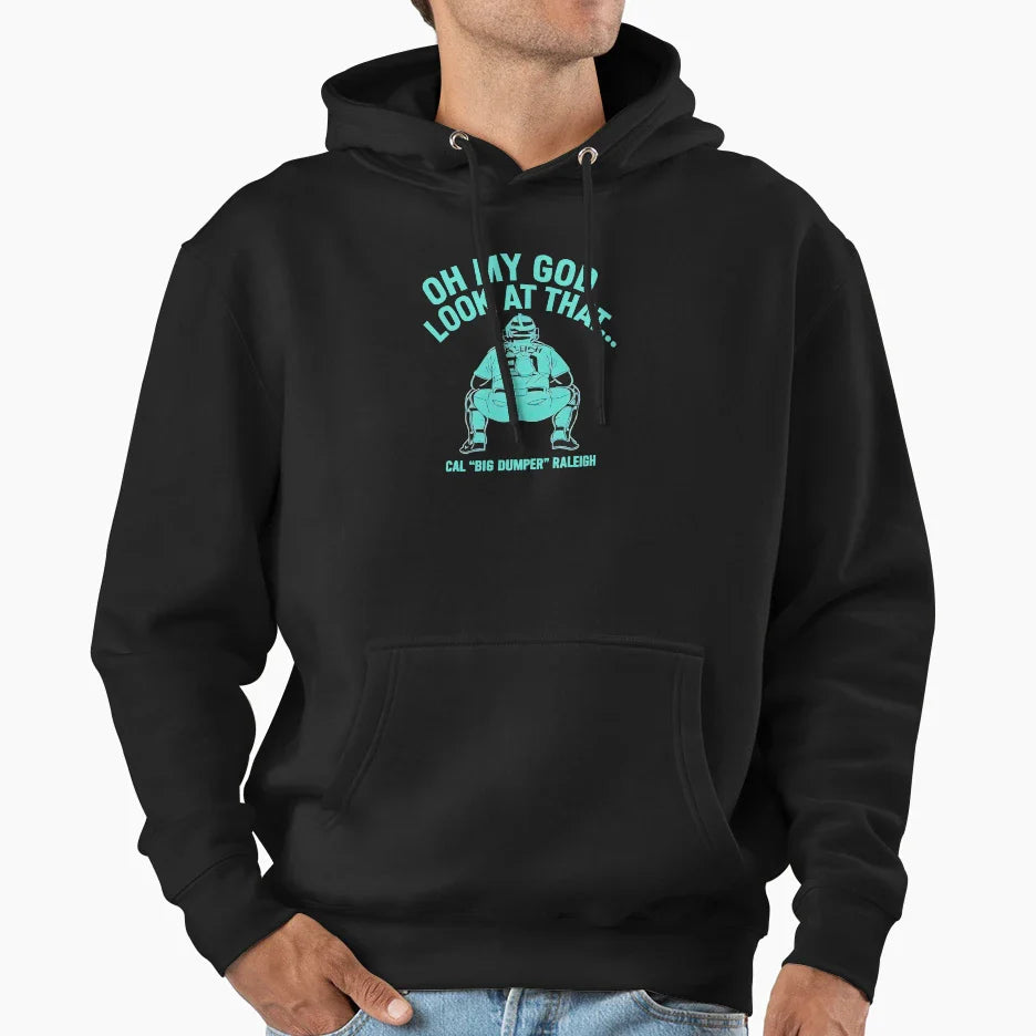 Oh My God That Cal Big Dumper Raleigh Hoodie - Graphic Print Men Women