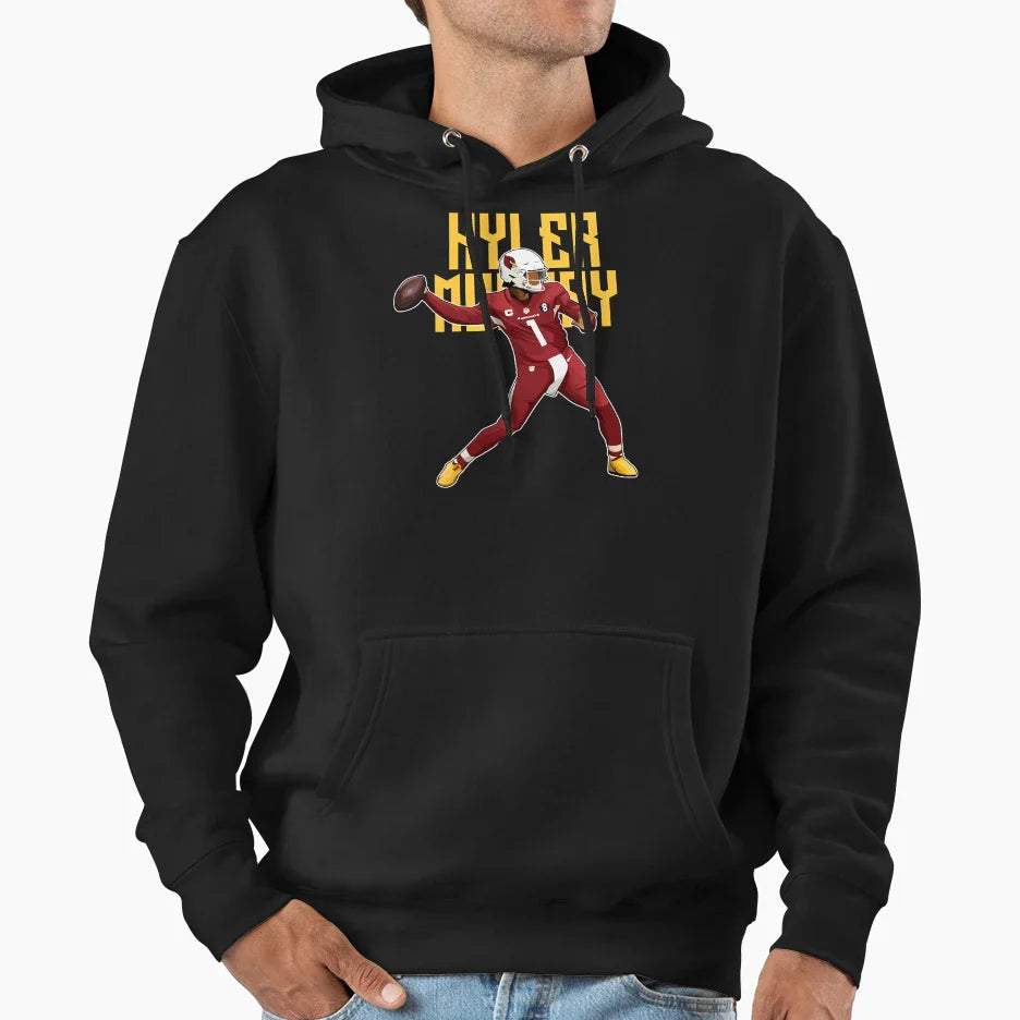 Kyler Murray Throw Passes 1 Bold Hoodie - Minimalist Print Men Women