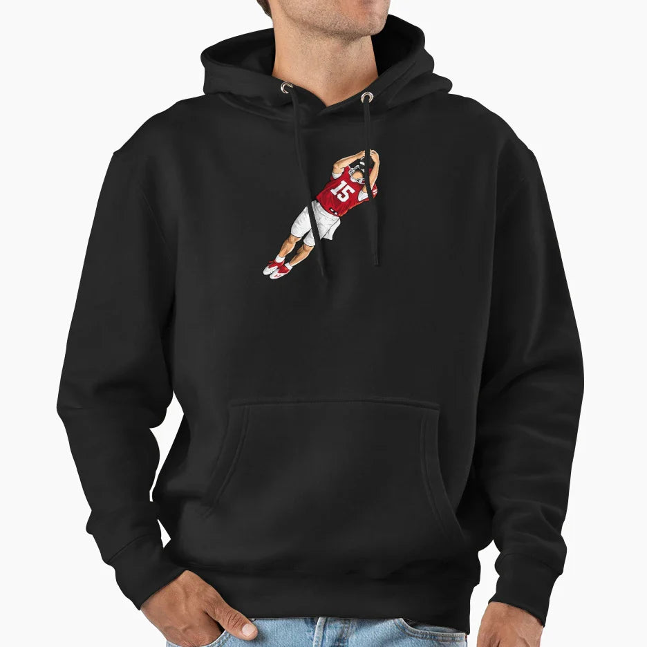 Fernando Mendoza Catch Superhero Hoodie - Trendy Graphic Unisex