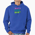 Copy Just First Draft Hoodie - Aesthetic Graphic for Adults